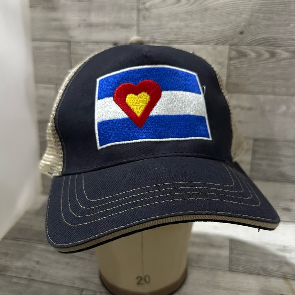 I love Colorado trucker baseball cap hat
